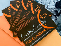 Gift Certificate:  $25